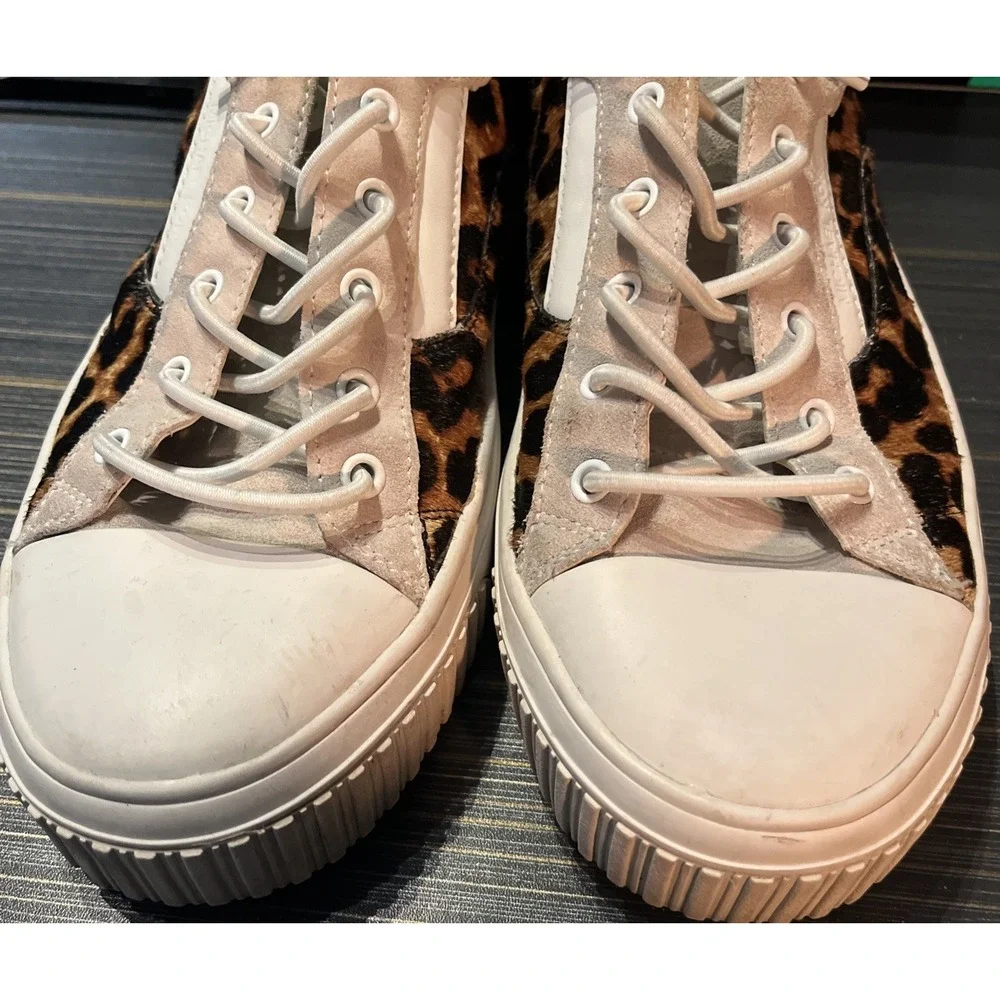 Michael‎ Kors Oscar Leopard Sneaker /Tennis Shoes Women's 10M